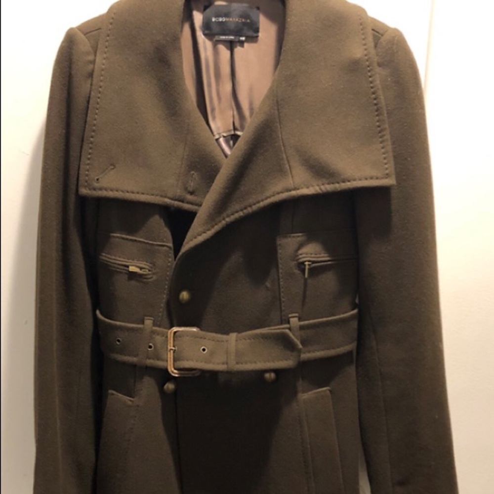 BCBG Maxazria Wool and Cashmere Coat